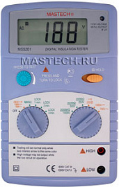 Цифровой мегоомметр Mastech MS5201