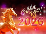 С наступающим Новым 2026 годом и Рождеством!