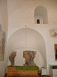 Датчики (термогигрометры) в подклете северной паперти собора и в ц.Мартениана стены собора