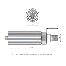 Преобразователь ИПВТ-08-Д3-М20x1.5